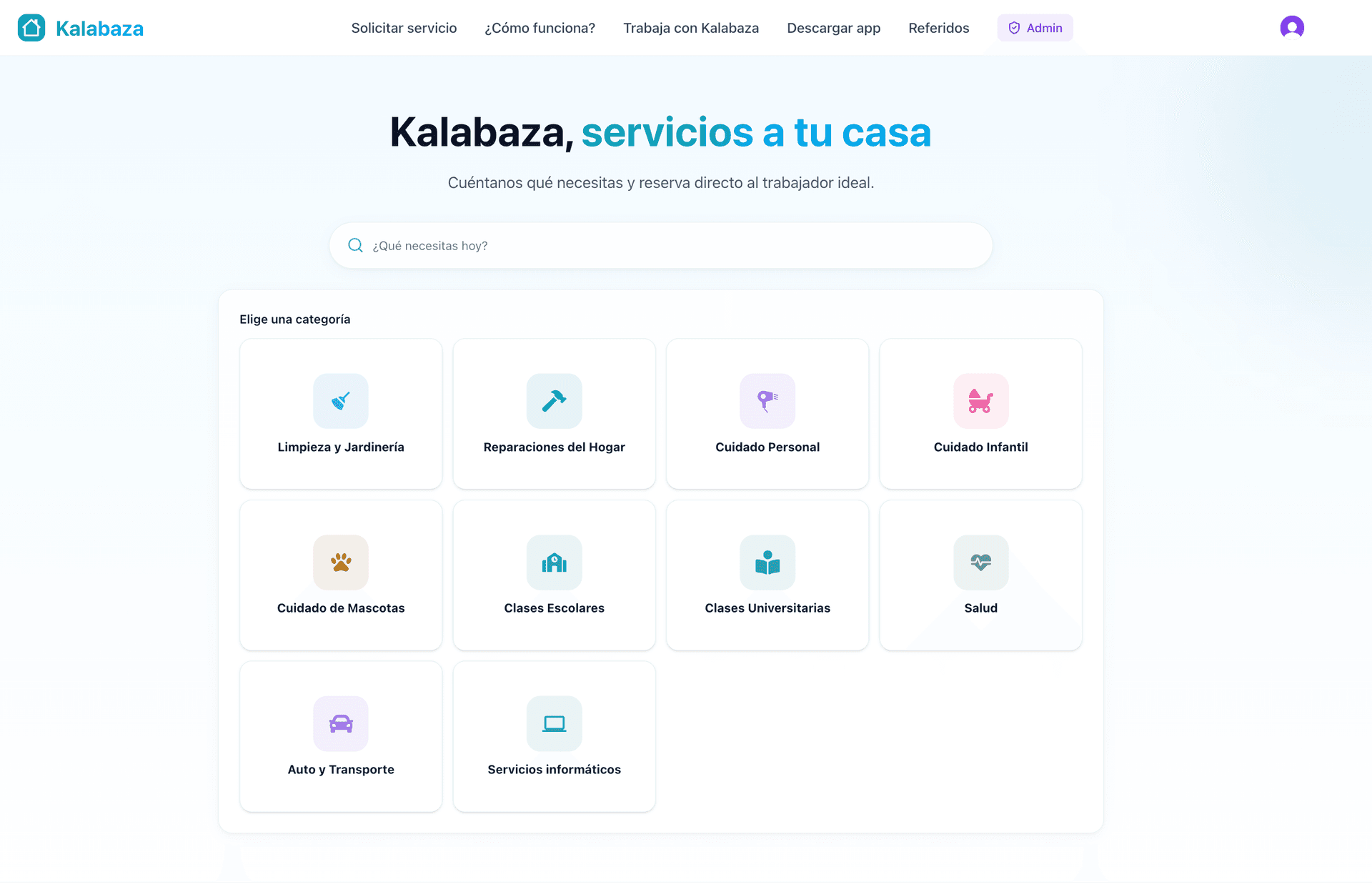 Web de Kalabaza